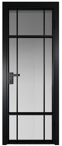 Дверь Profil Doors 8AG стекло Матовое цвет профиля Черный матовый RAL9005
