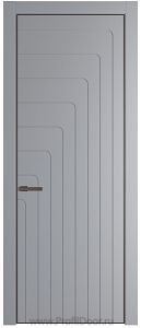 Дверь Profil Doors 10PA цвет Смоки (RAL 870-02) цвет профиля Деорэ