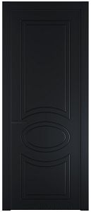 Дверь Profil Doors 36PE цвет Блэк кромка Черный матовый RAL9005