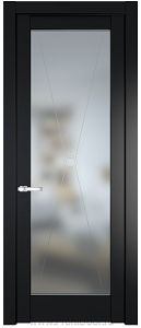 Дверь Profil Doors 1.1.2PM цвет Блэк стекло Матовое