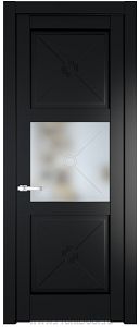 Дверь Profil Doors 1.4.2PM цвет Блэк стекло Матовое