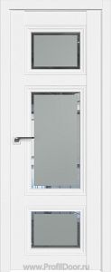 Дверь Profil Doors 2.105U цвет Аляска стекло Square Матовое