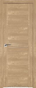 Дверь Profil Doors 151XN цвет Каштан Натуральный молдинг Алюминиевый 3 мм