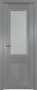 Дверь Profil Doors 2.37XN Грувд Серый стекло Матовое