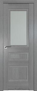 Дверь Profil Doors 2.39XN Грувд Серый стекло Матовое