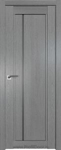 Дверь Profil Doors 2.70XN Грувд Серый стекло Графит