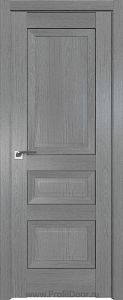 Дверь Profil Doors 2.93XN Грувд Серый глухое полотно