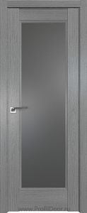 Дверь Profil Doors 92XN Грувд Серый стекло Графит
