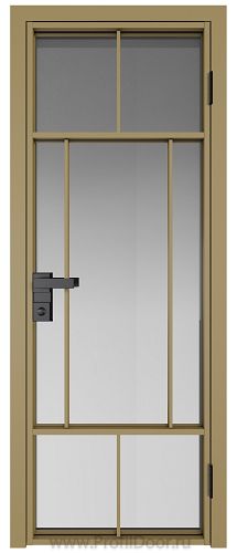 Дверь Profil Doors 10AG стекло Матовое цвет профиля Золото