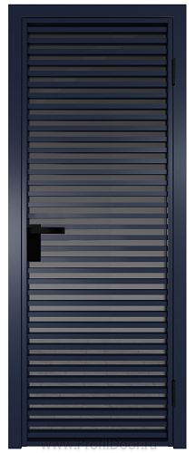 Дверь Profil Doors 12AG стекло Тонированное цвет профиля Cиний матовый RAL5003