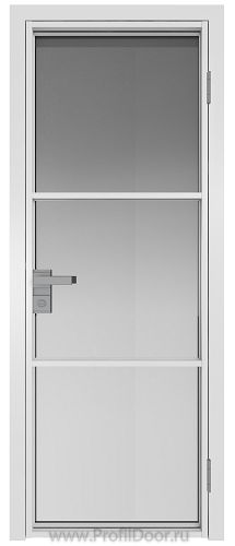 Дверь Profil Doors 13AG стекло Матовое цвет профиля Белый матовый RAL9003