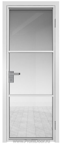 Дверь Profil Doors 13AG стекло Прозрачное цвет профиля Белый матовый RAL9003