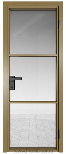 Дверь Profil Doors 13AG стекло Прозрачное цвет профиля Золото
