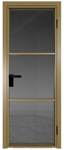 Дверь Profil Doors 13AG стекло Тонированное цвет профиля Золото