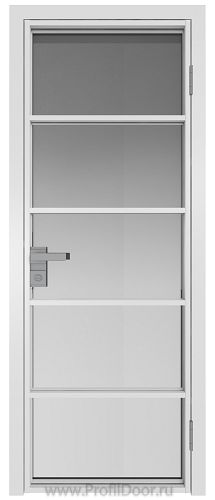 Дверь Profil Doors 14AG стекло Матовое цвет профиля Белый матовый RAL9003