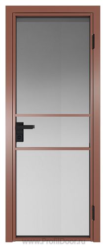 Дверь Profil Doors 2AG стекло Матовое цвет профиля Бронза