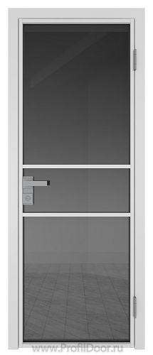 Дверь Profil Doors 2AG Цвет профиля Белый матовый RAL9003 стекло Тонированное