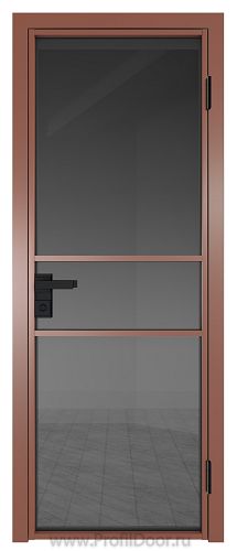 Дверь Profil Doors 2AG стекло Тонированное цвет профиля Бронза