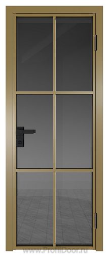 Дверь Profil Doors 3AG стекло Тонированное цвет профиля Золото