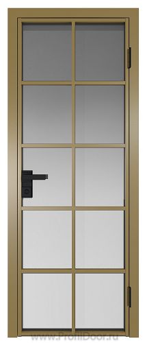 Дверь Profil Doors 4AG стекло Матовое цвет профиля Золото