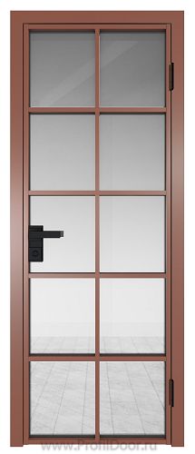 Дверь Profil Doors 4AG стекло Прозрачное цвет профиля Бронза