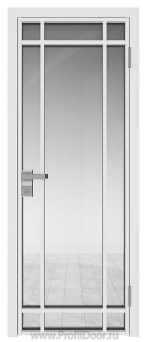 Дверь Profil Doors 5AG стекло Прозрачное цвет профиля Белый матовый RAL9003