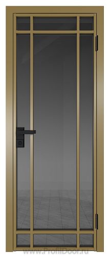 Дверь Profil Doors 5AG стекло Тонированное цвет профиля Золото