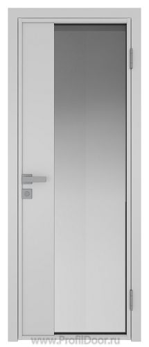 Дверь Profil Doors 7AG Цвет профиля Белый матовый RAL9003 стекло Матовое вставка Белый матовый