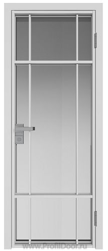 Дверь Profil Doors 8AG стекло Матовое цвет профиля Белый матовый RAL9003