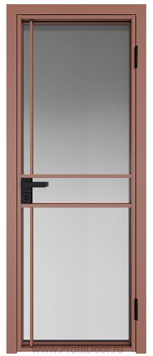 Дверь Profil Doors 9AG стекло Матовое цвет профиля Бронза