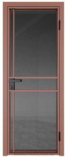 Дверь Profil Doors 9AG стекло Тонированное цвет профиля Бронза
