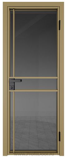 Дверь Profil Doors 9AG стекло Тонированное цвет профиля Золото