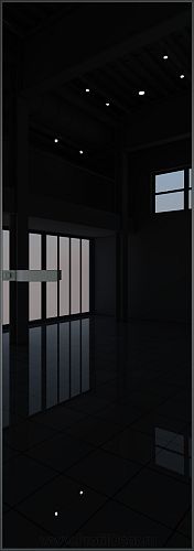 Дверь Profil Doors 1AGN стекло Lacobel Черный лак цвет профиля Серая ночь