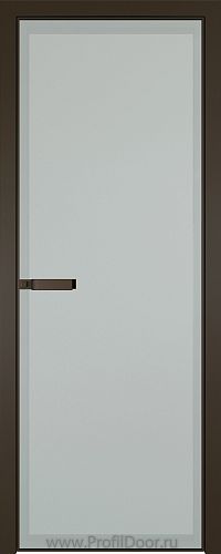 Дверь Profil Doors 1AGN стекло Матовое цвет профиля Деорэ (с наличником)