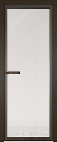 Дверь Profil Doors 1AGN стекло Прозрачное цвет профиля Деорэ (с наличником)