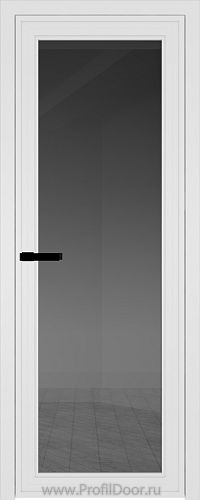 Дверь Profil Doors 1AGP Цвет профиля Белый матовый RAL9003 стекло Тонированное