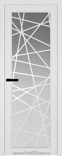 Дверь Profil Doors 1AGP стекло Матовое цвет профиля Белый матовый RAL9003 вставка Рисунок 4