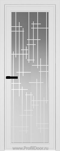 Дверь Profil Doors 1AGP стекло Матовое цвет профиля Белый матовый RAL9003 вставка Рисунок 6