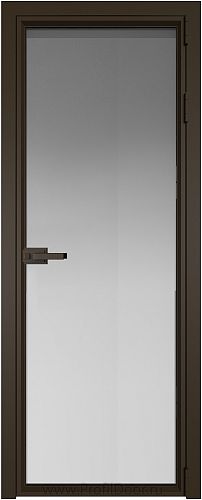 Дверь Profil Doors 1AV стекло Прозрачное цвет профиля Деорэ