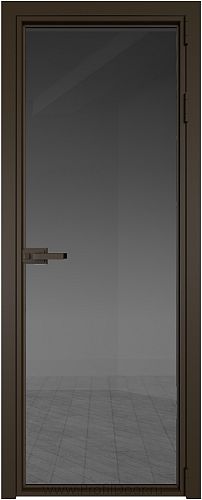 Дверь Profil Doors 1AX стекло Тонированное цвет профиля Деорэ