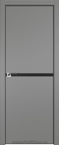 Дверь Profil Doors 11E цвет Грей кромка BLACK EDITION с 4-х сторон
