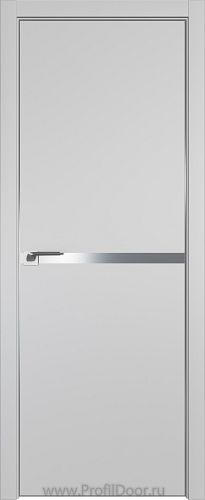 Дверь Profil Doors 11E цвет Манхэттен кромка Матовый Алюминий с 4-х сторон