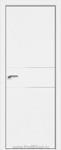 Дверь Profil Doors 41E цвет Аляска кромка BLACK EDITION с 4-х сторон
