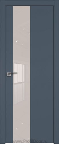Дверь Profil Doors 5E цвет Антрацит кромка ABS в цвет с 4-х сторон стекло Lacobel Перламутровый лак