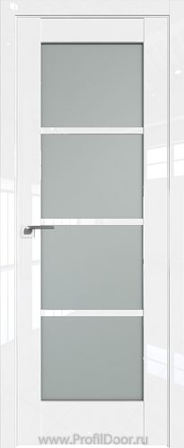 Дверь Profil Doors 119L цвет Белый люкс стекло Матовое