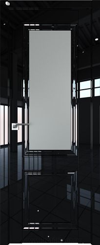 Дверь Profil Doors 123L цвет Черный люкс стекло Матовое