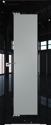 Дверь Profil Doors 127L цвет Черный люкс стекло Матовое