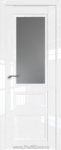 Дверь Profil Doors 131L цвет Белый люкс стекло Графит