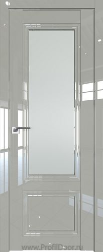 Дверь Profil Doors 2.103L Галька Люкс стекло Матовое