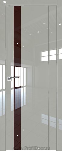 Дверь Profil Doors 62L Галька Люкс стекло Lacobel Коричневый Лак